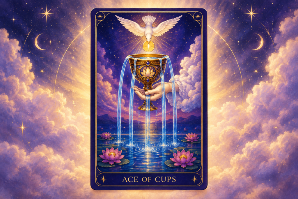 Ace of Cups Tarot Card Hero