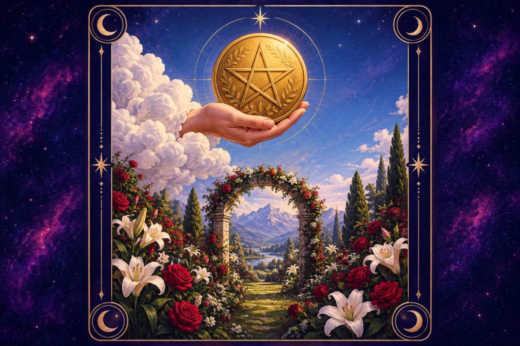Ace of Pentacles Card Hero