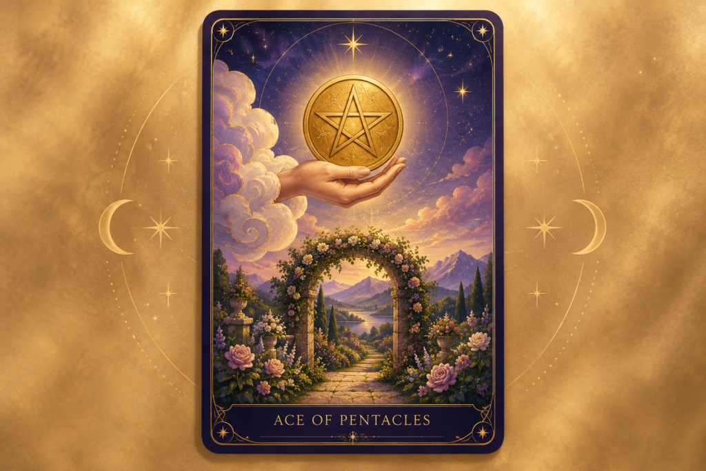 Ace of Pentacles Love Feelings Hero