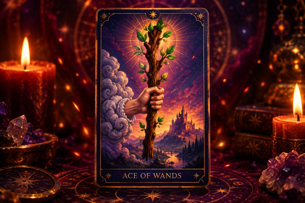 Ace of Wands Love Feelings Hero
