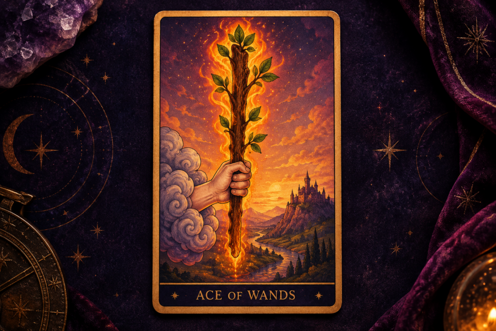 Ace of Wands Tarot Card – Love Advice Hero