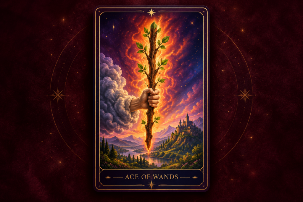 Ace of Wands Love Outcome