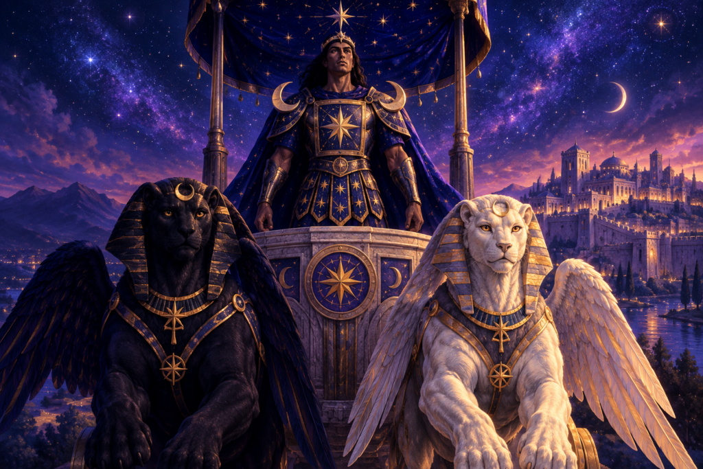 The Chariot Tarot Card Person