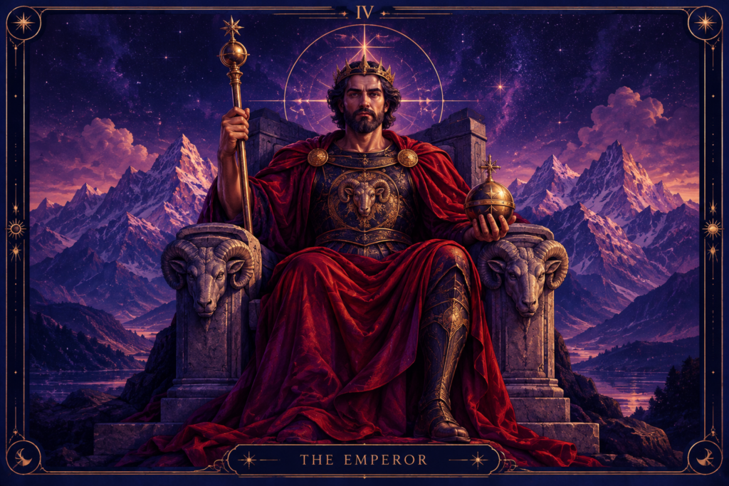 The Emperor Tarot Card – Hero Image