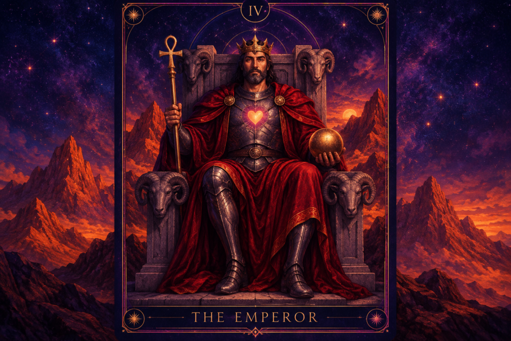 Emperor Tarot Card – Love & Feelings