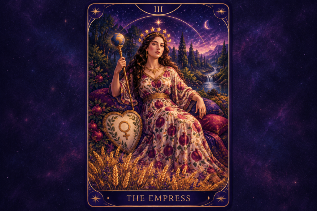 The Empress Tarot Card Hero