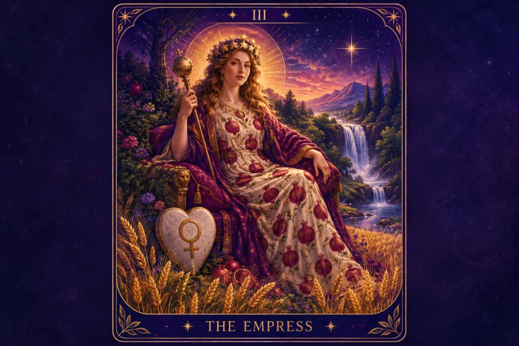 The Empress Tarot Card Hero