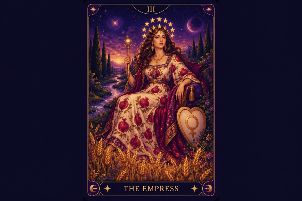 The Empress Tarot Card Hero