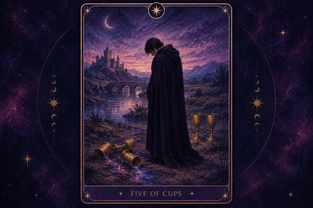 Five of Cups Tarot Card