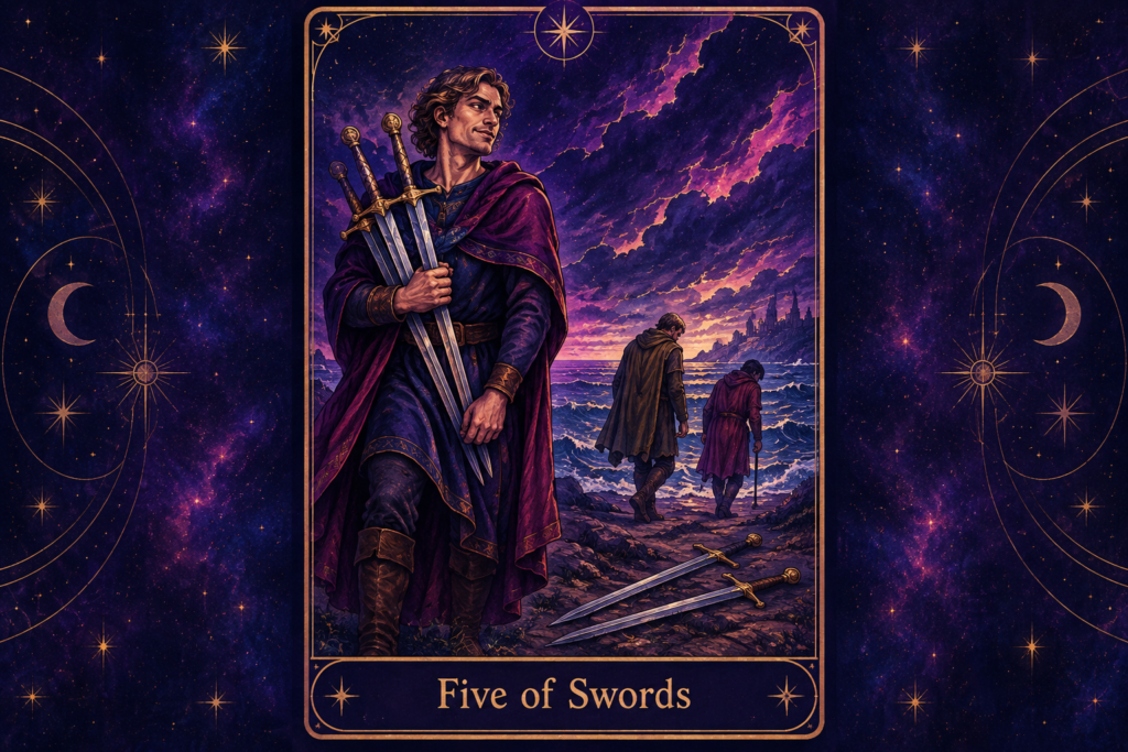 Five of Swords Tarot Card