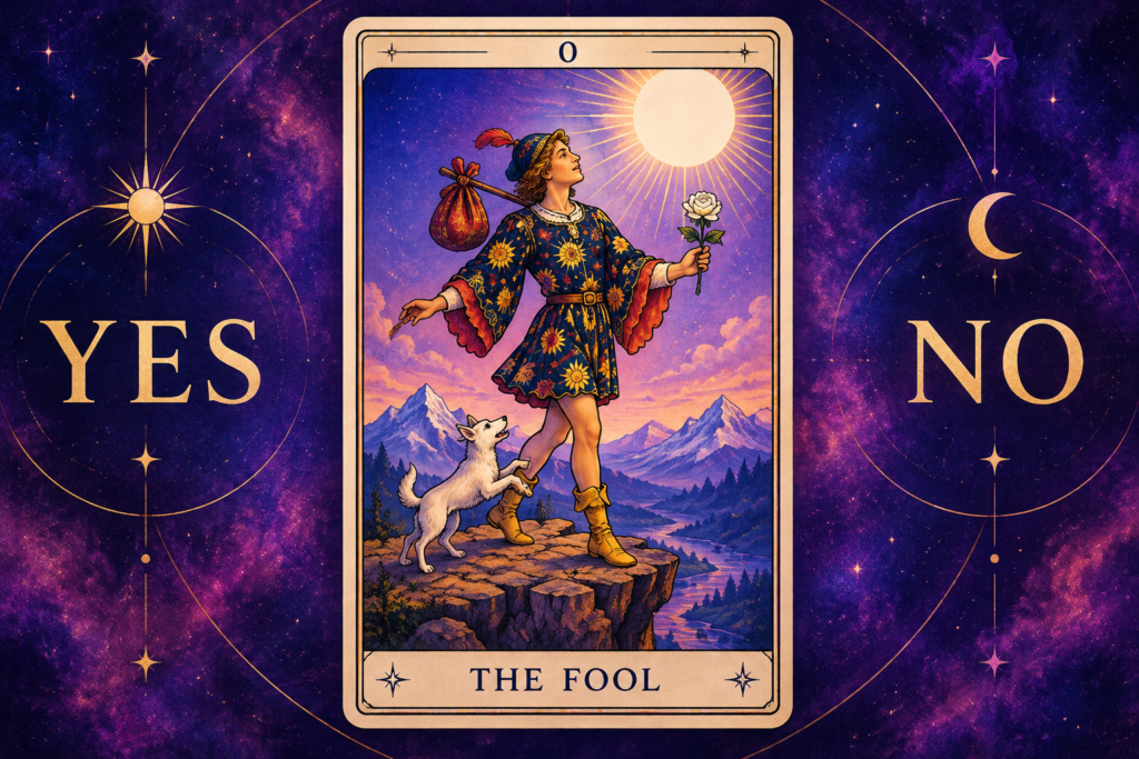 The Fool Tarot Card Yes or No