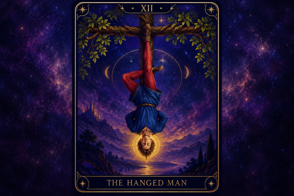 The Hanged Man Tarot Card Hero