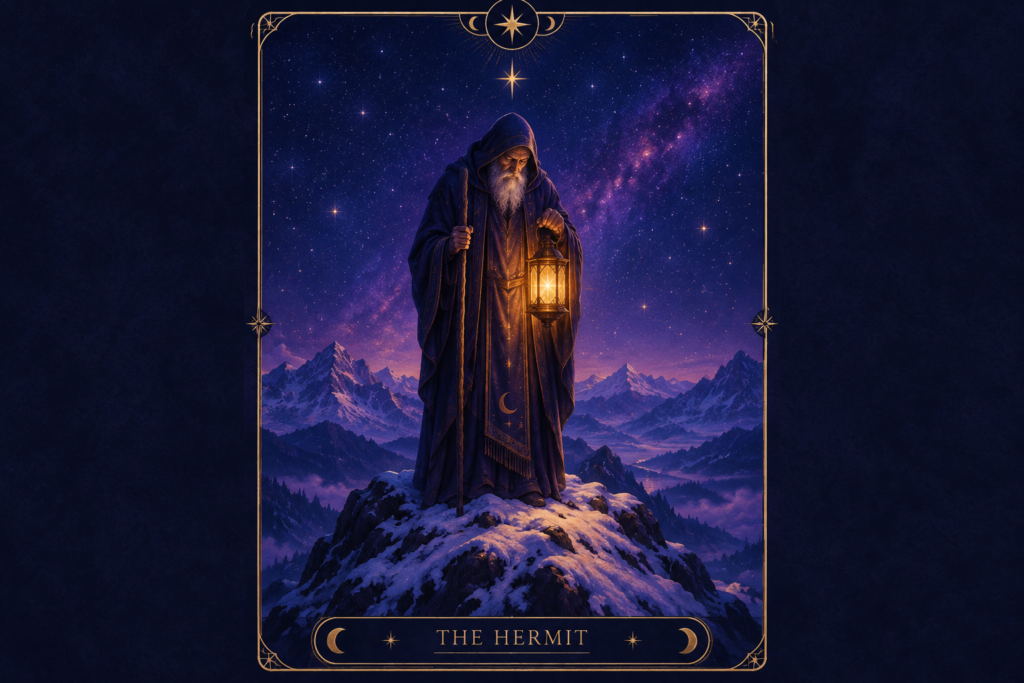 The Hermit Tarot Card – Love & Feelings