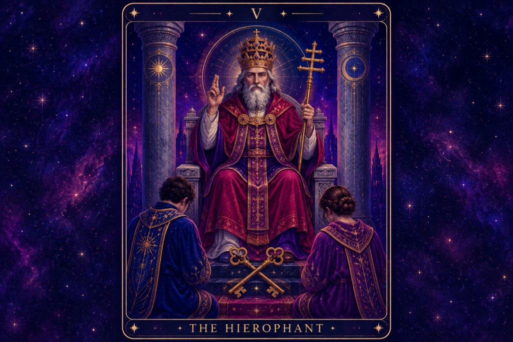 The Hierophant Tarot Card