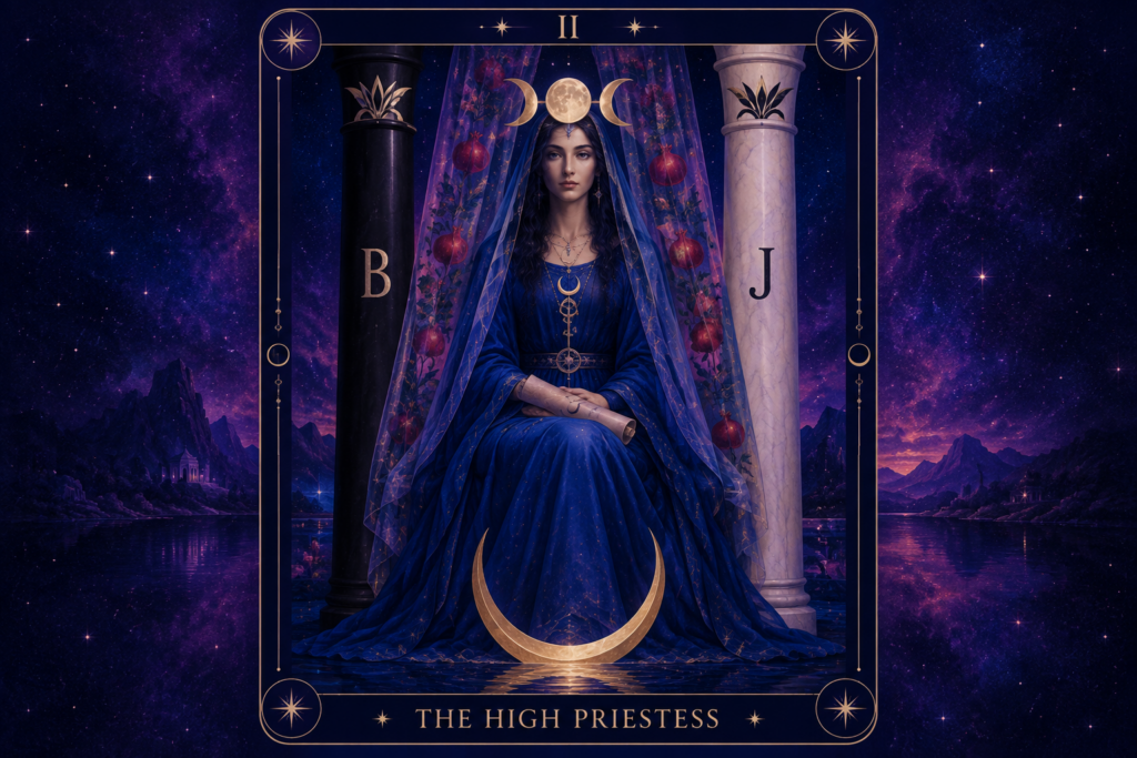 High Priestess Tarot Card