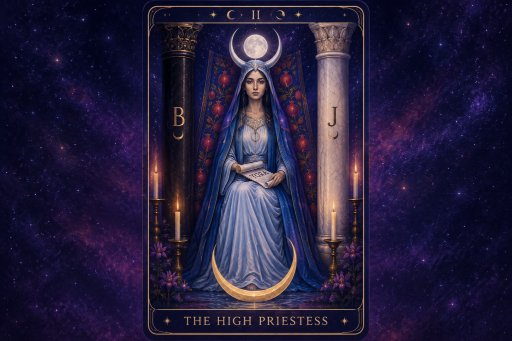 High Priestess Tarot Card Hero