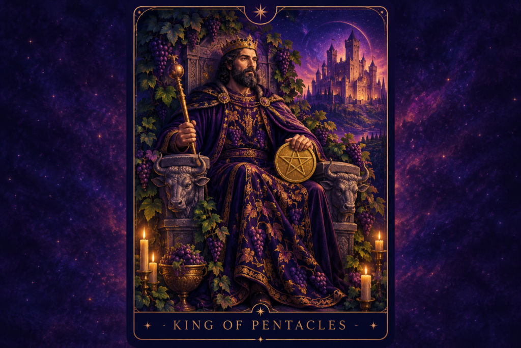 King of Pentacles Tarot Card – Love Advice