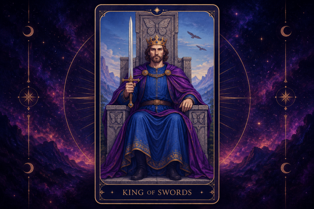 King of Swords Tarot Card Hero