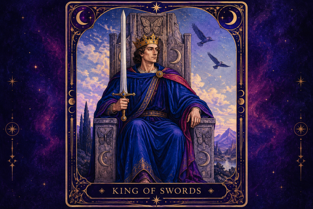 King of Swords Tarot Card – Love & Feelings