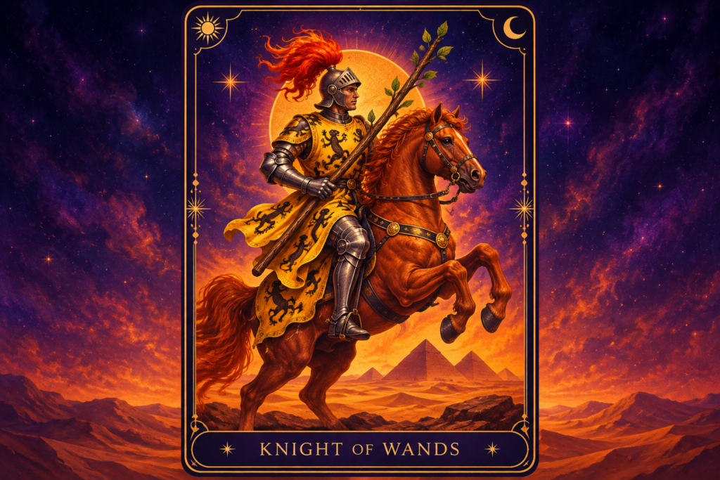 Knight of Wands Feelings Love