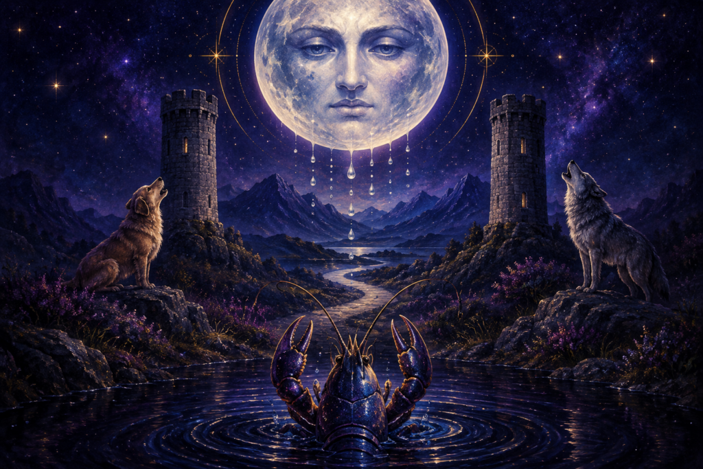 The Moon Tarot Card Hero