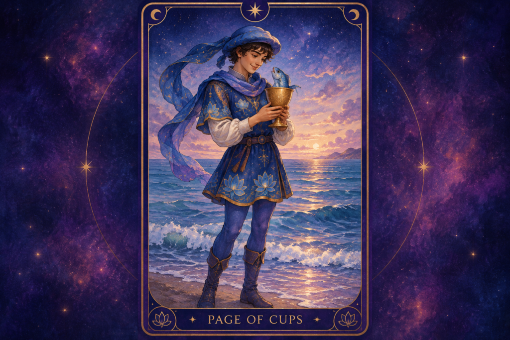 Page of Cups Tarot Card