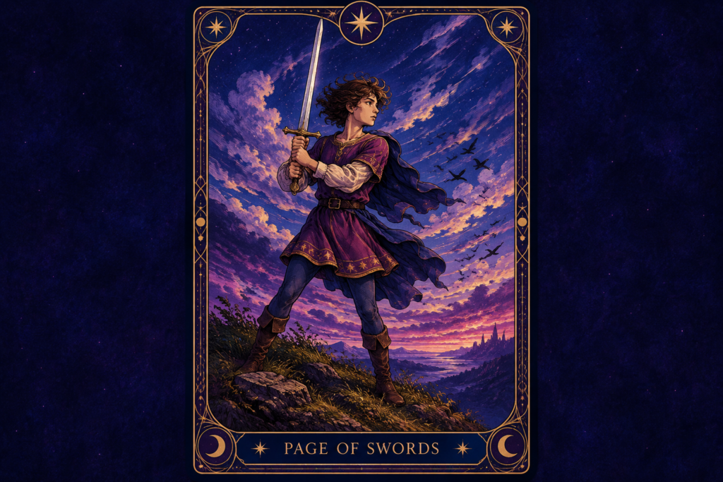 Page of Swords Hero