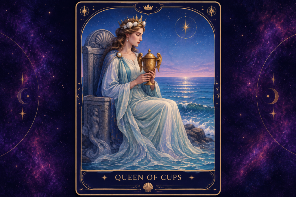 Queen of Cups Tarot Card