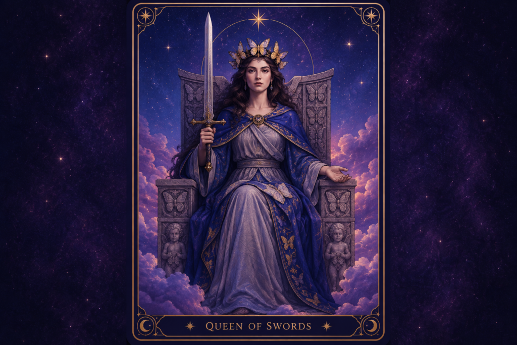Queen of Swords Tarot Card – Love Outcome