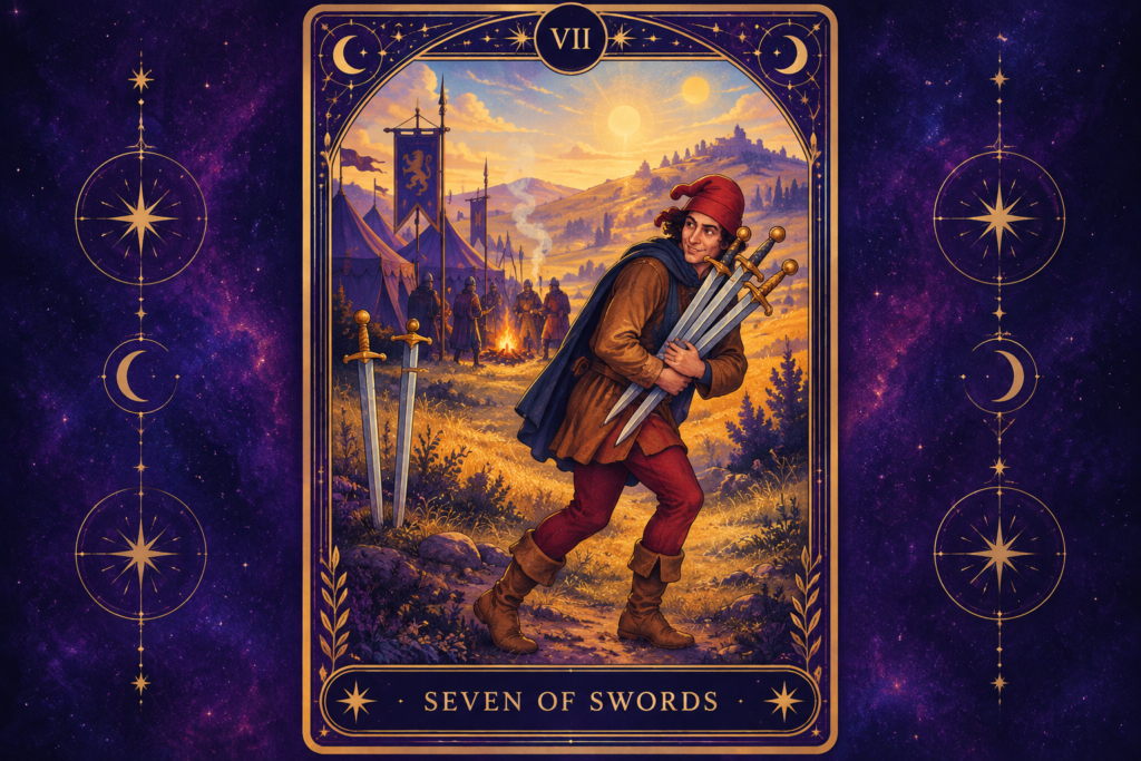 Seven of Swords Love Outcome