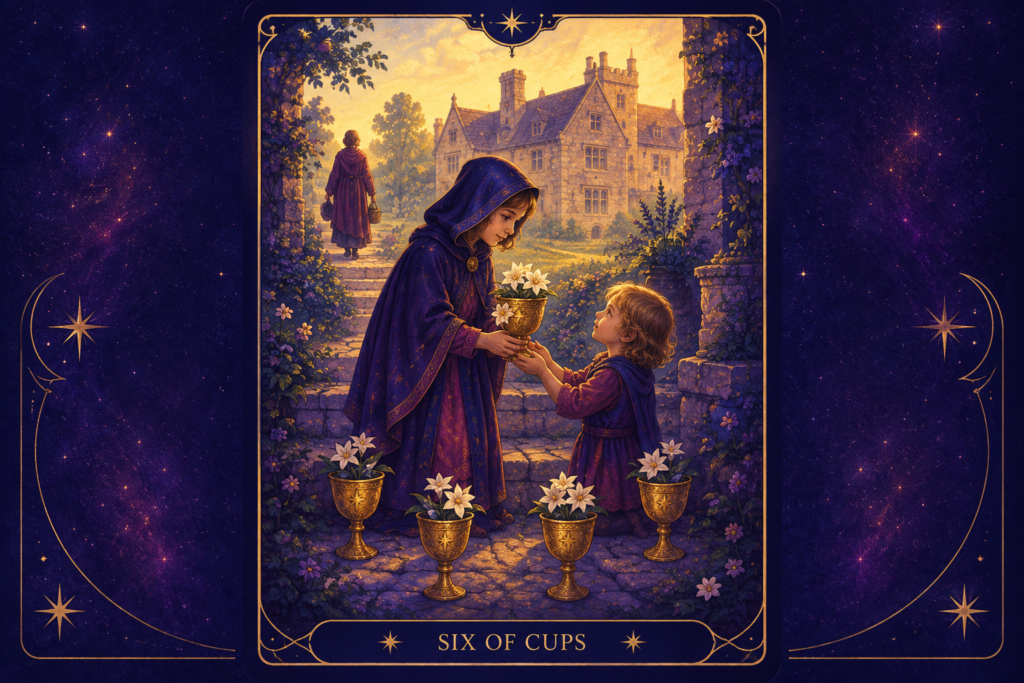 Six of Cups Tarot Card