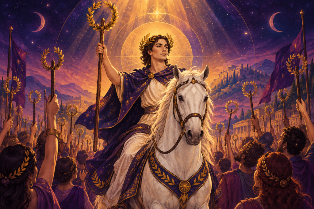 Six of Wands Hero