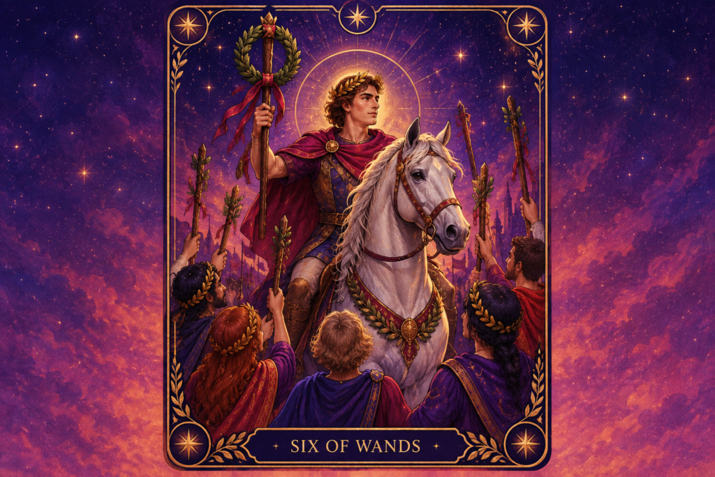 Six of Wands Tarot Card