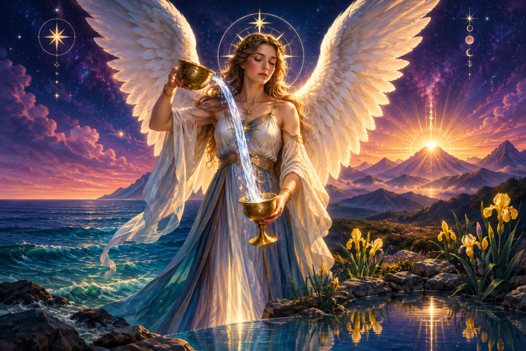 Temperance Tarot Card Hero