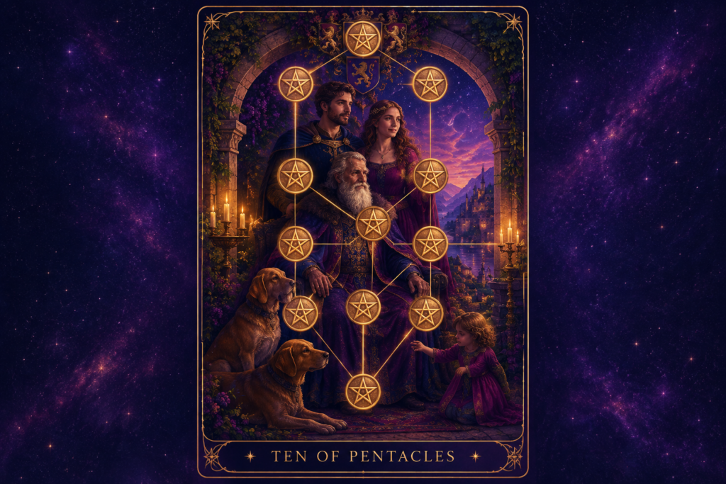 Ten of Pentacles Love Outcome
