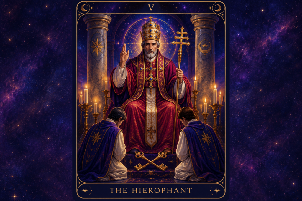 The Hierophant Tarot Card – Love & Feelings