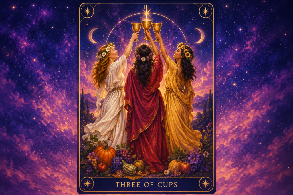 Three of Cups Yes or No