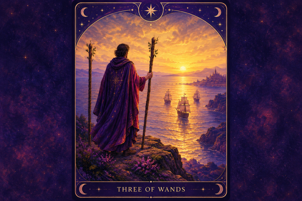 Three of Wands Love Feelings