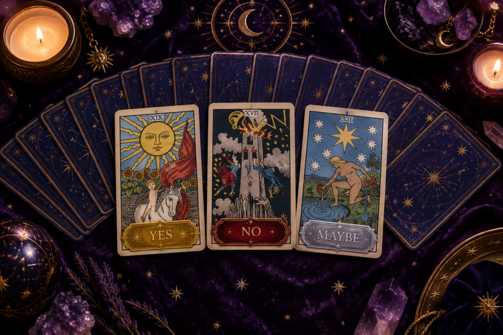 Tarot Yes or No Cheat Sheet Hero