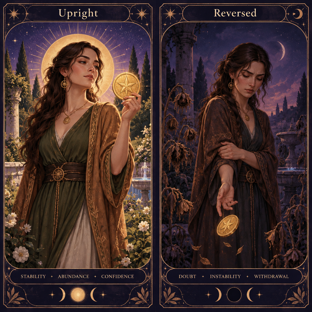 Ace of Pentacles Person – Upright vs Reversed