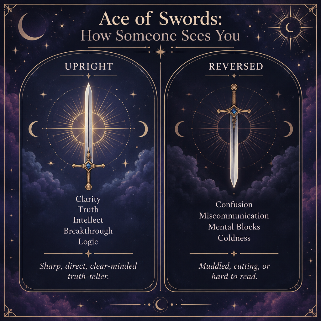 Upright vs Reversed Perception Table
