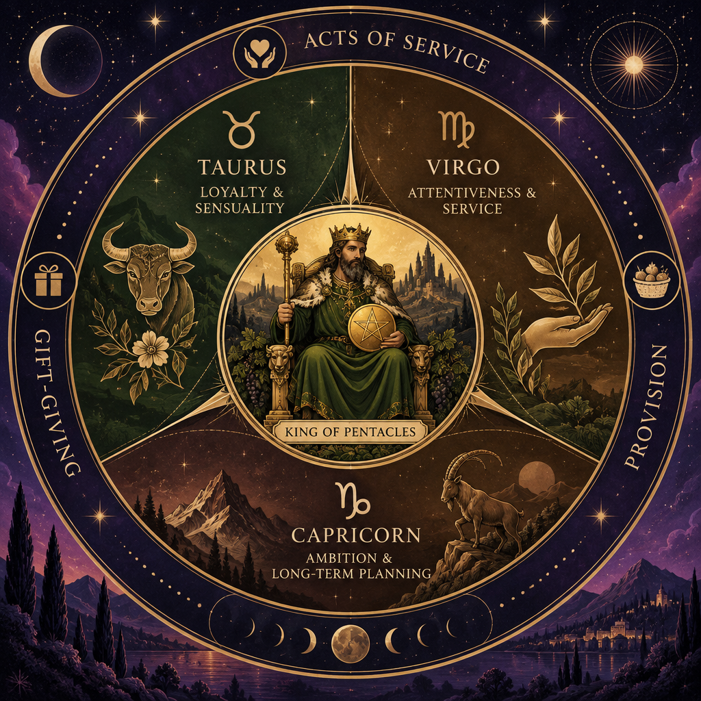 Earth Element Love Languages Diagram