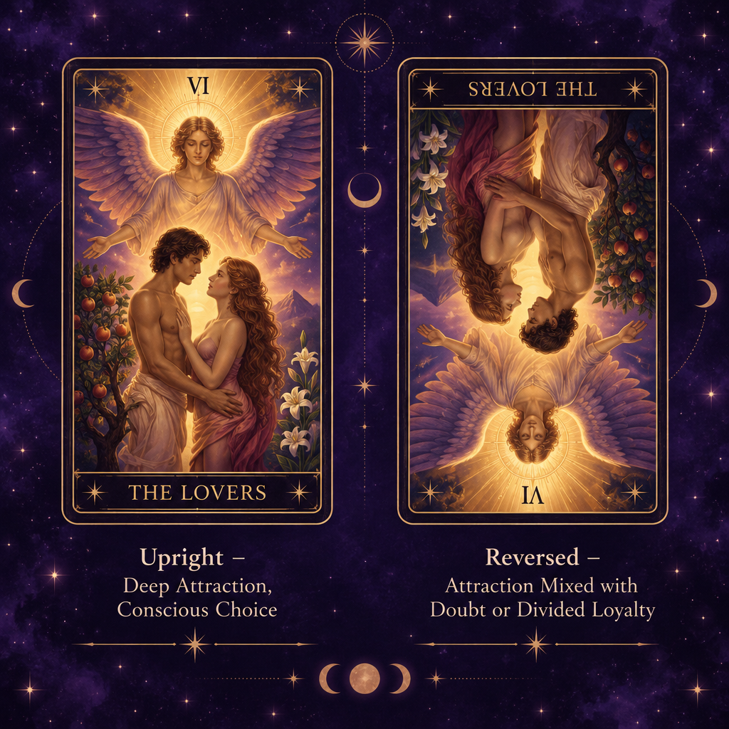 Upright vs Reversed Lovers Feelings