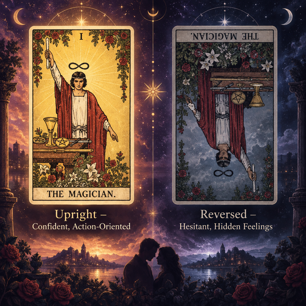 Upright vs Reversed Magician Feelings