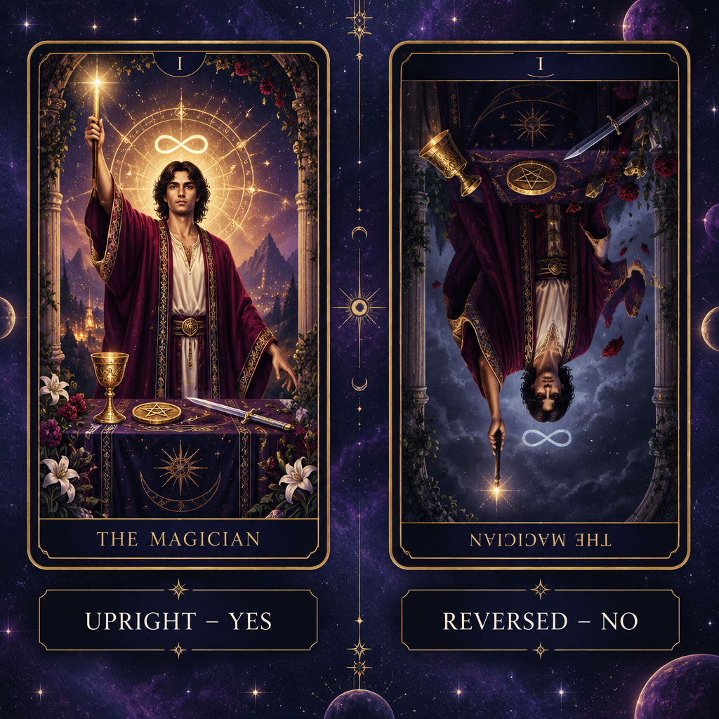 Upright vs Reversed Magician – Yes or No