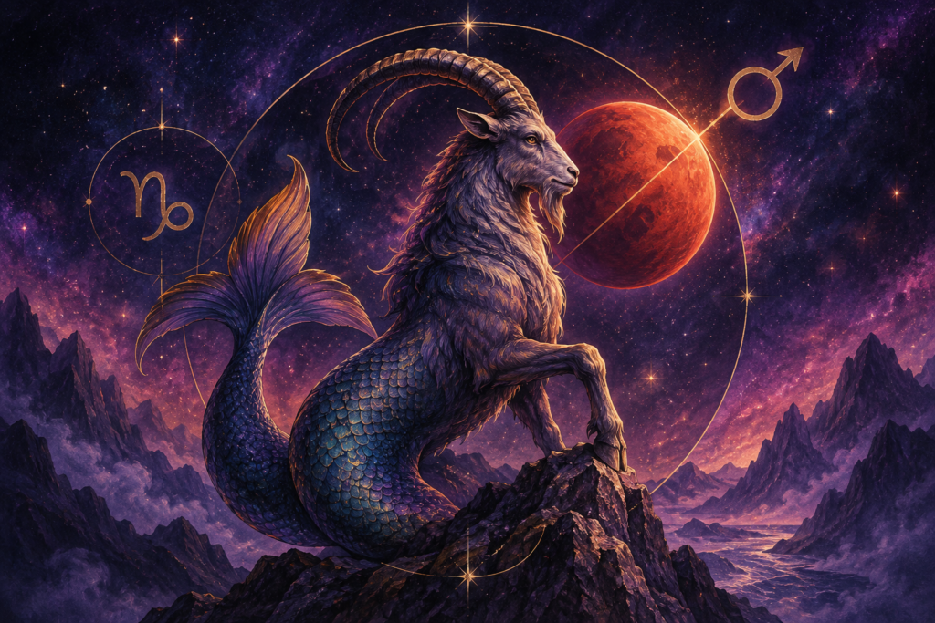 Mars in Capricorn astrology