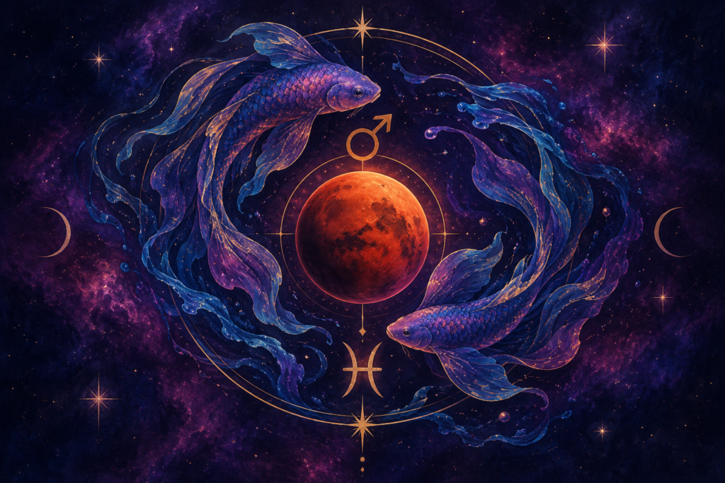 Mars in Pisces astrology