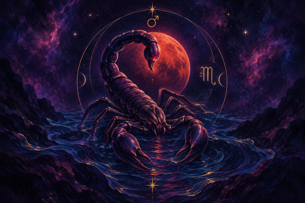 Mars in Scorpio astrology