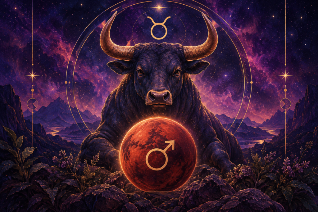 Mars in Taurus astrology