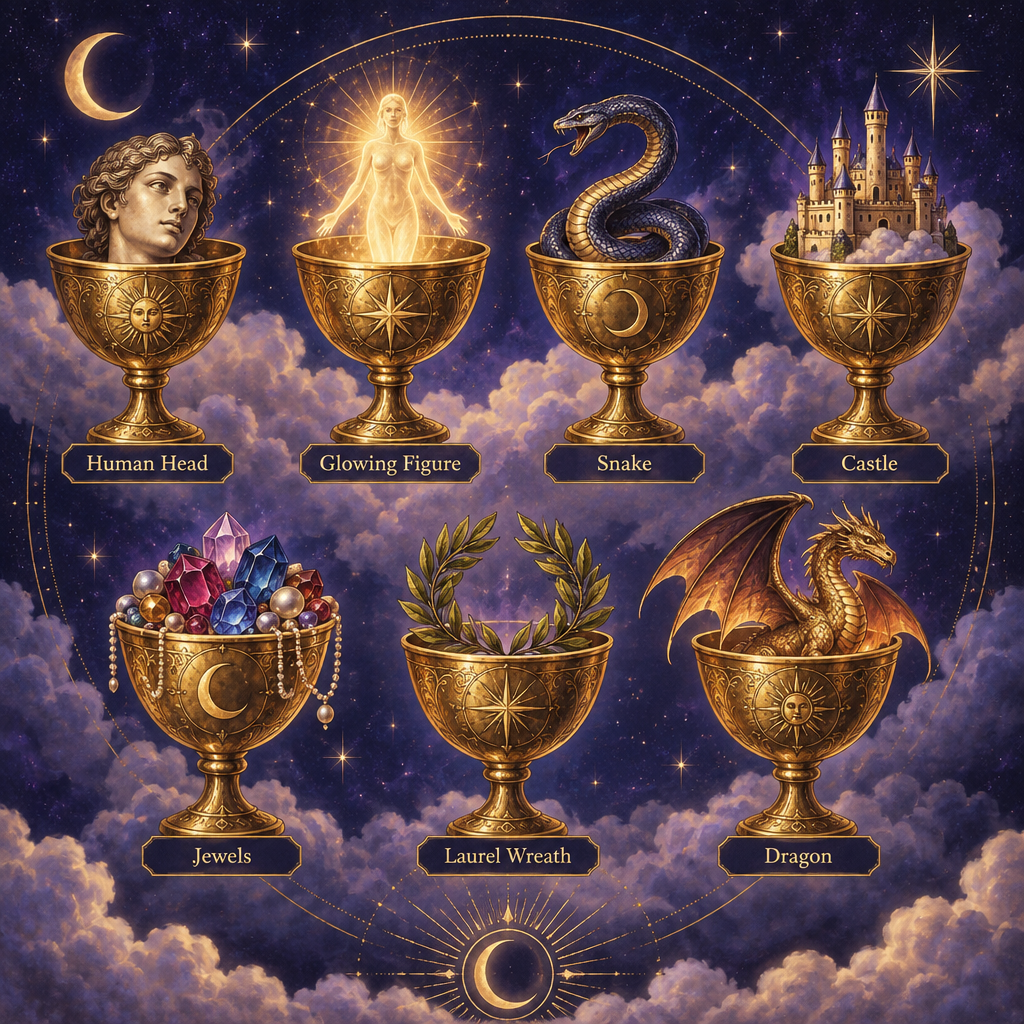 Seven Cups Symbols Explained
